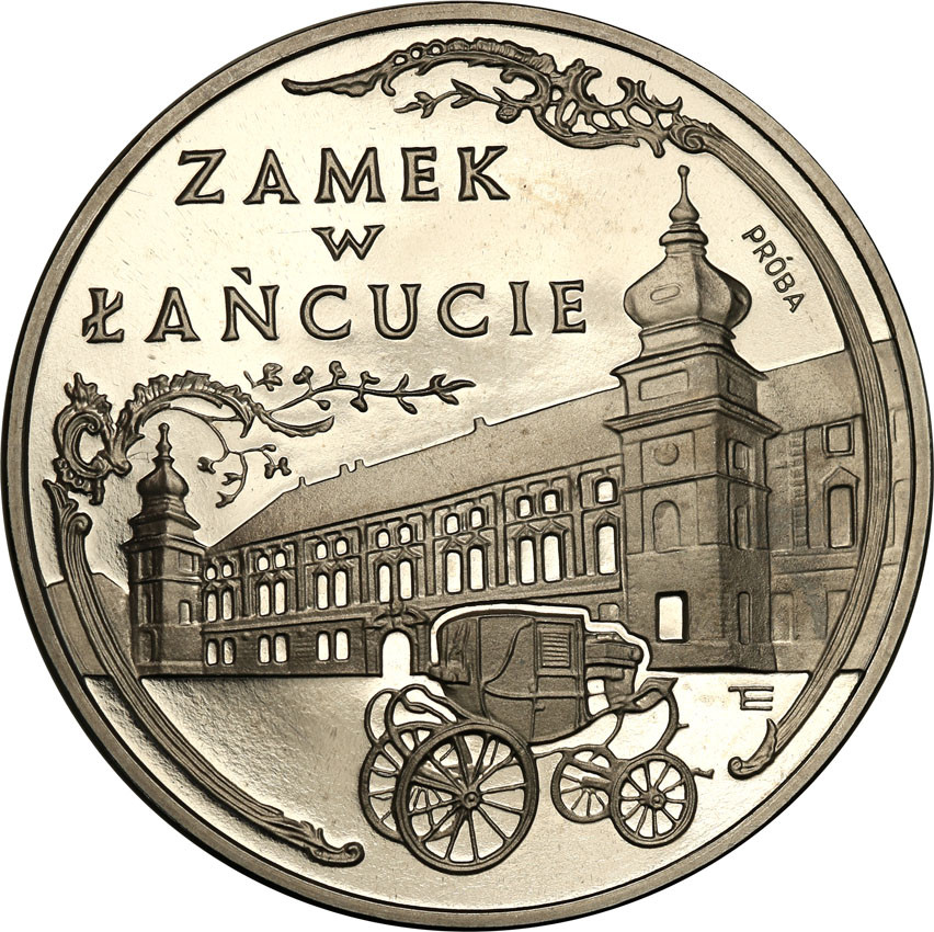 III RP. PRÓBA Nikiel 300 000 złotych 1993 Zamek w Łańcucie
